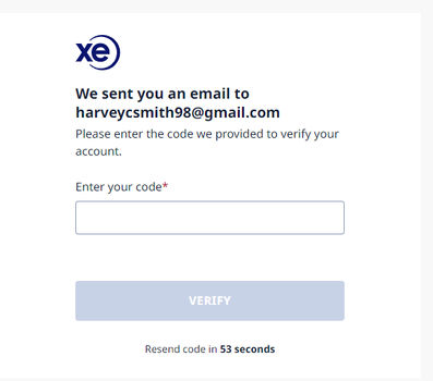 Verify email