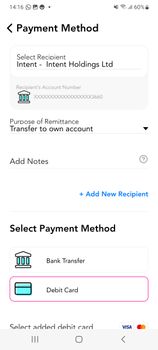 Add payment method