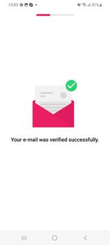 Verify email