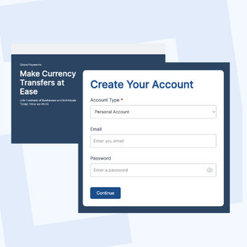 Choose account type