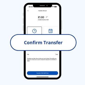 Confirm transfer