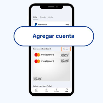 Agrega una cuenta