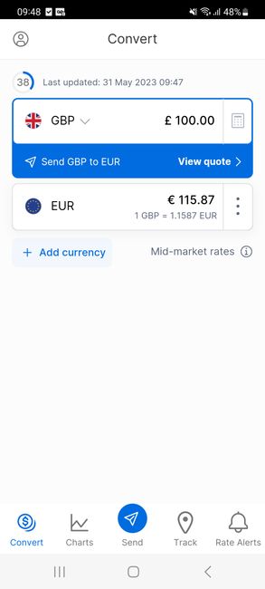 Enter transfer details