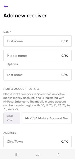 Add recipient