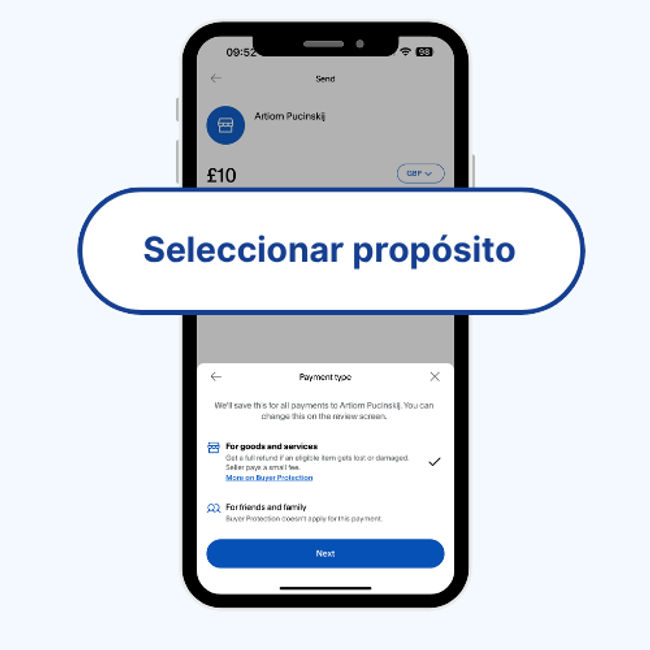 Confirma el motivo