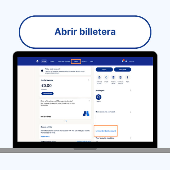 Ve a tu billetera de PayPal