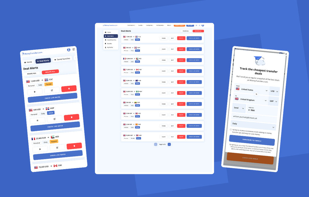 Rate Alerts