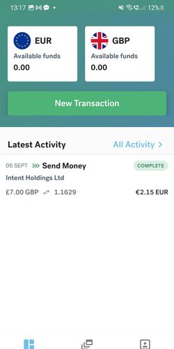 CurrencyFair is the cheapest way to send money from Canada (CAD) to Mexico (MXN) - CurrencyFair Screenshot 1