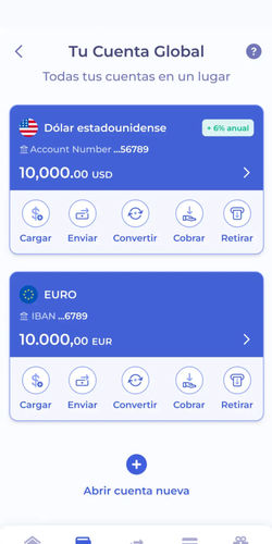 Global66 es la empresa mejor calificada para enviar dinero desde Argentina (ARS) a Venezuela (VES) - Captura de pantalla de Global66