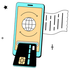 Enviar dinero online usando una tarjeta de débito