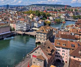 Zurich's over 40 years price-to-rent ratio is the highest globally