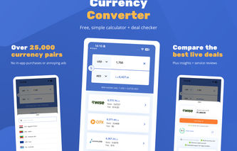 Currency Converter App by MoneyTransfers.com