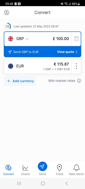 Enter transfer details