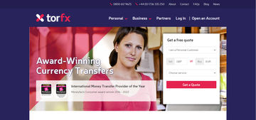 You can quickly request a quote on TorFX's website now