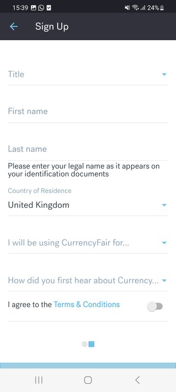 Add personal details