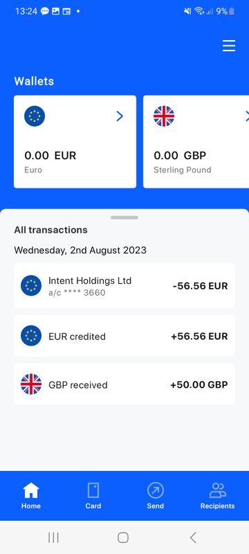 Currencies Direct screenshot