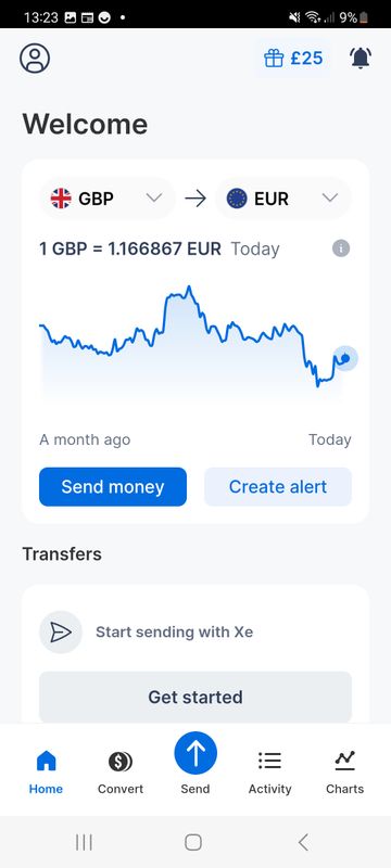 Xe screenshot