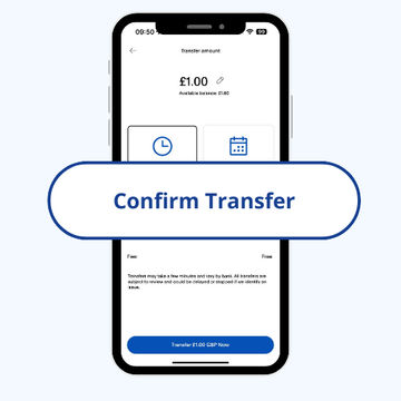 Confirm transfer
