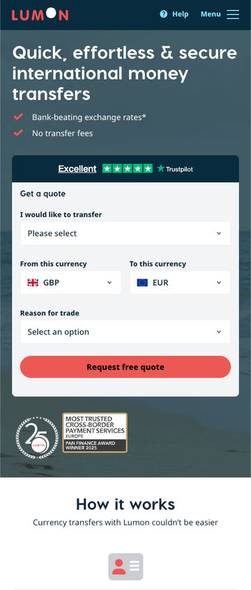 Lumon screenshot