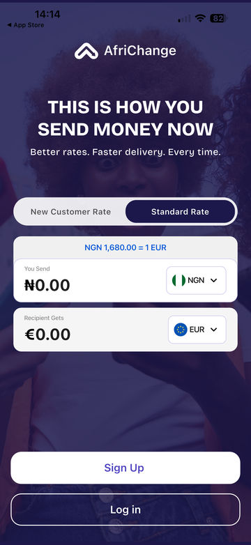 Africhange screenshot