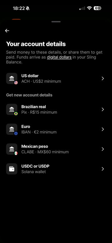 Sling Money screenshot