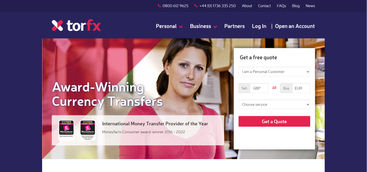 You can quickly request a quote on TorFX's website now