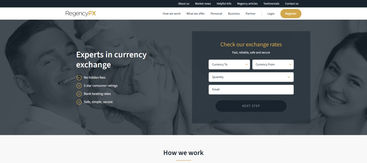 You can quickly request a quote on RegencyFX's website now