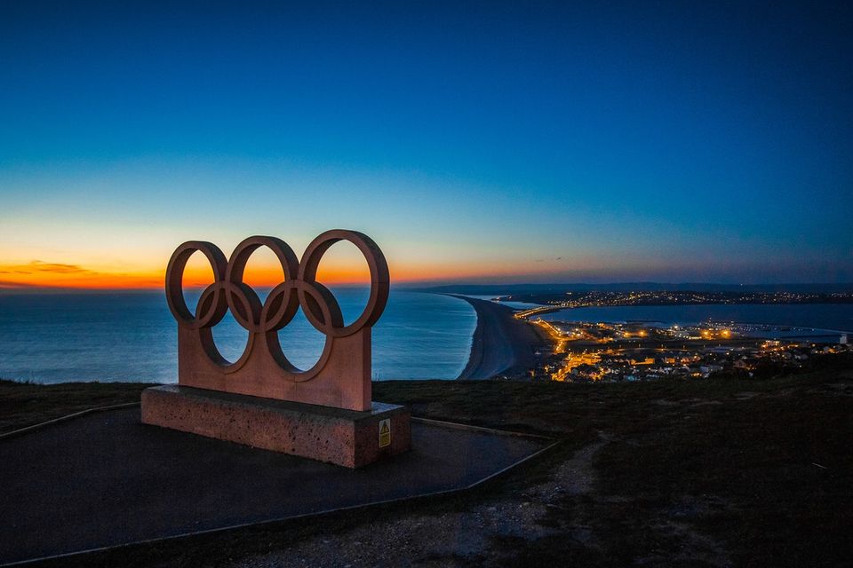 Which countries spent the biggest share of GDP on the Olympics?